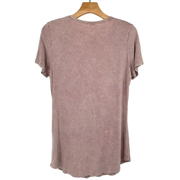 Vocal American Original Girl Biker Graphic Tee size medium Y2K pink USA - Picture 8 of 9